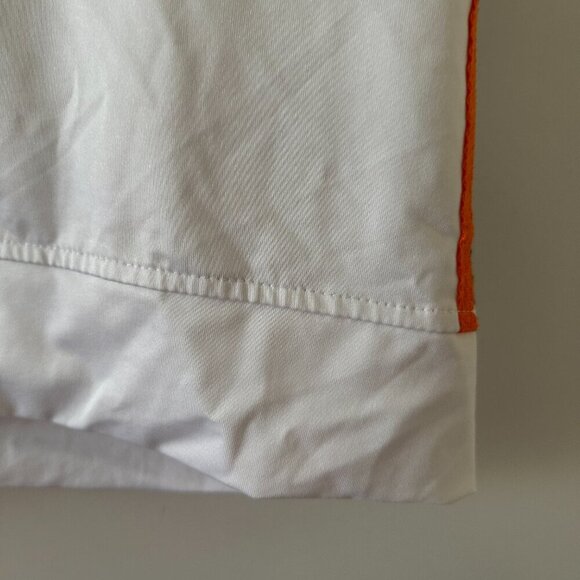 Adidas Collab White Zip-Up Hooded Vest Colorful 3 Stripes Women's Size XL Sporty - Picture 13 of 16